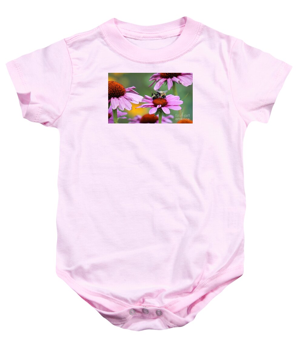 Pink Baby Onesie featuring the photograph Nature's Beauty 65 by Deena Withycombe