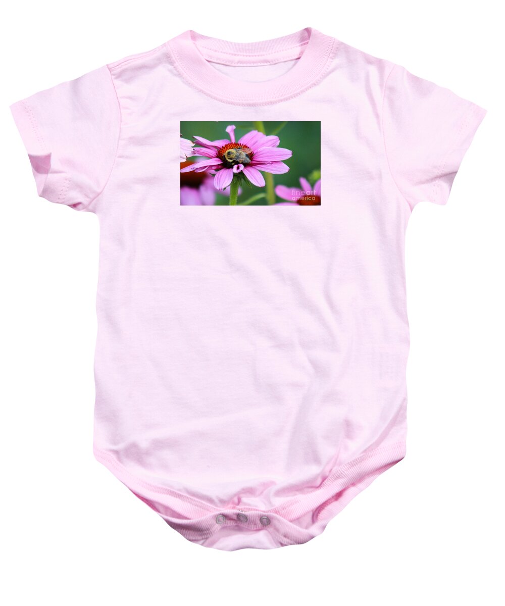 Pink Baby Onesie featuring the photograph Nature's Beauty 70 by Deena Withycombe