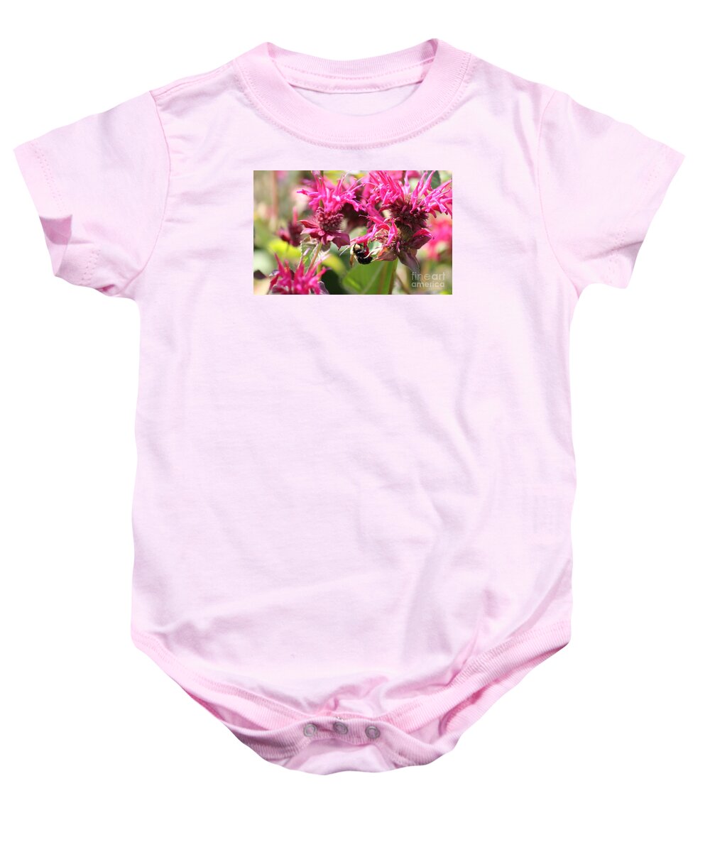 Pink Baby Onesie featuring the photograph Nature's Beauty 99 by Deena Withycombe