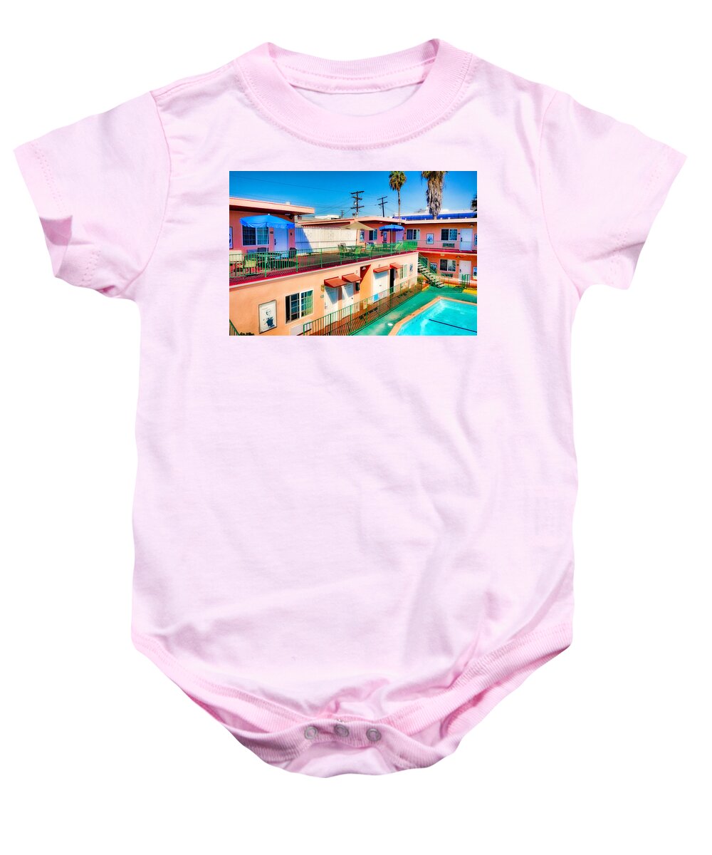 Hollywood Baby Onesie featuring the photograph Old Hollywood circa 2014 by Robert Meyers-Lussier