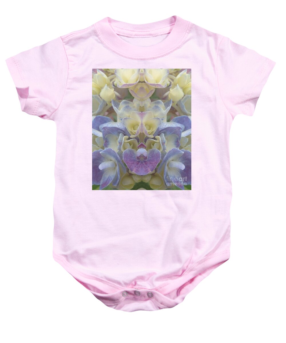 Flowers Baby Onesie featuring the photograph Pastel Blooms by Christina Verdgeline