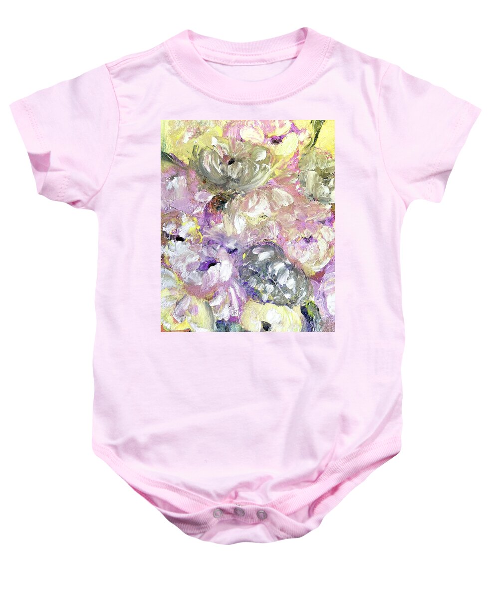 Floral Baby Onesie featuring the digital art Petals by Lisa Kaiser