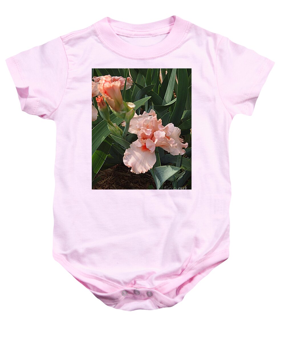 Photography Baby Onesie featuring the photograph Picture Peach by Nancy Kane Chapman