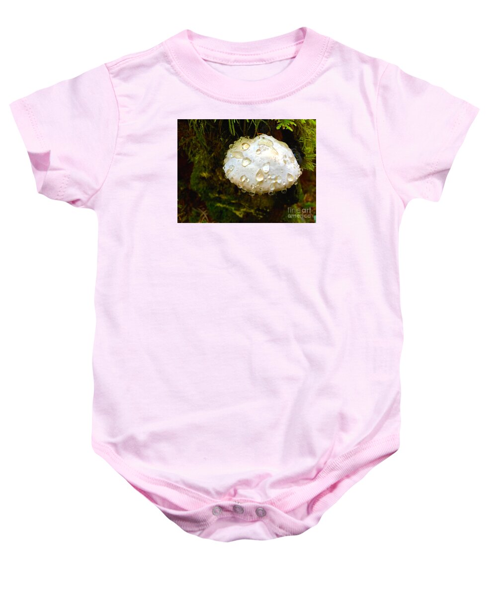 Photography Baby Onesie featuring the photograph Puff Ball by Sean Griffin