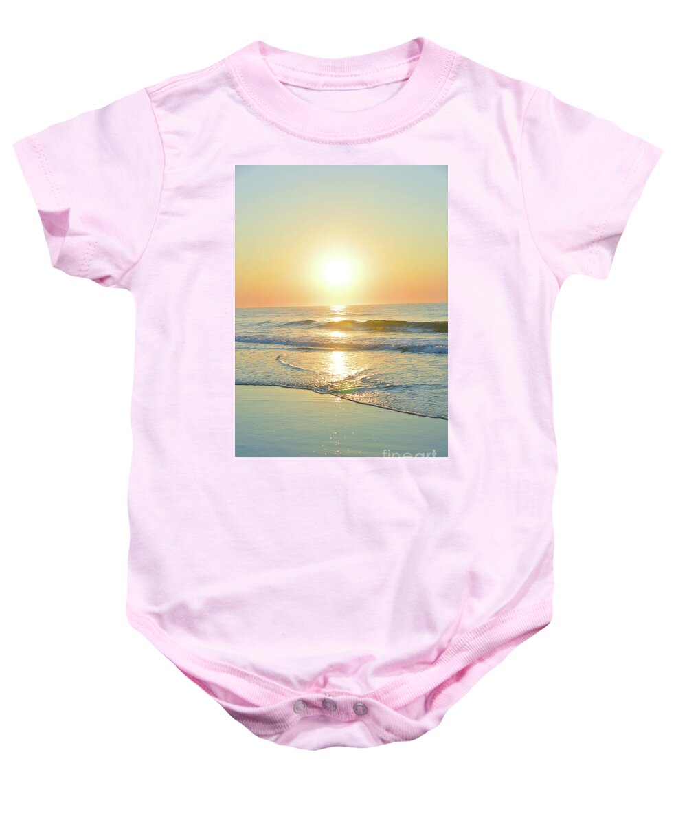 America Baby Onesie featuring the photograph Reflections Meditation Art by Robyn King