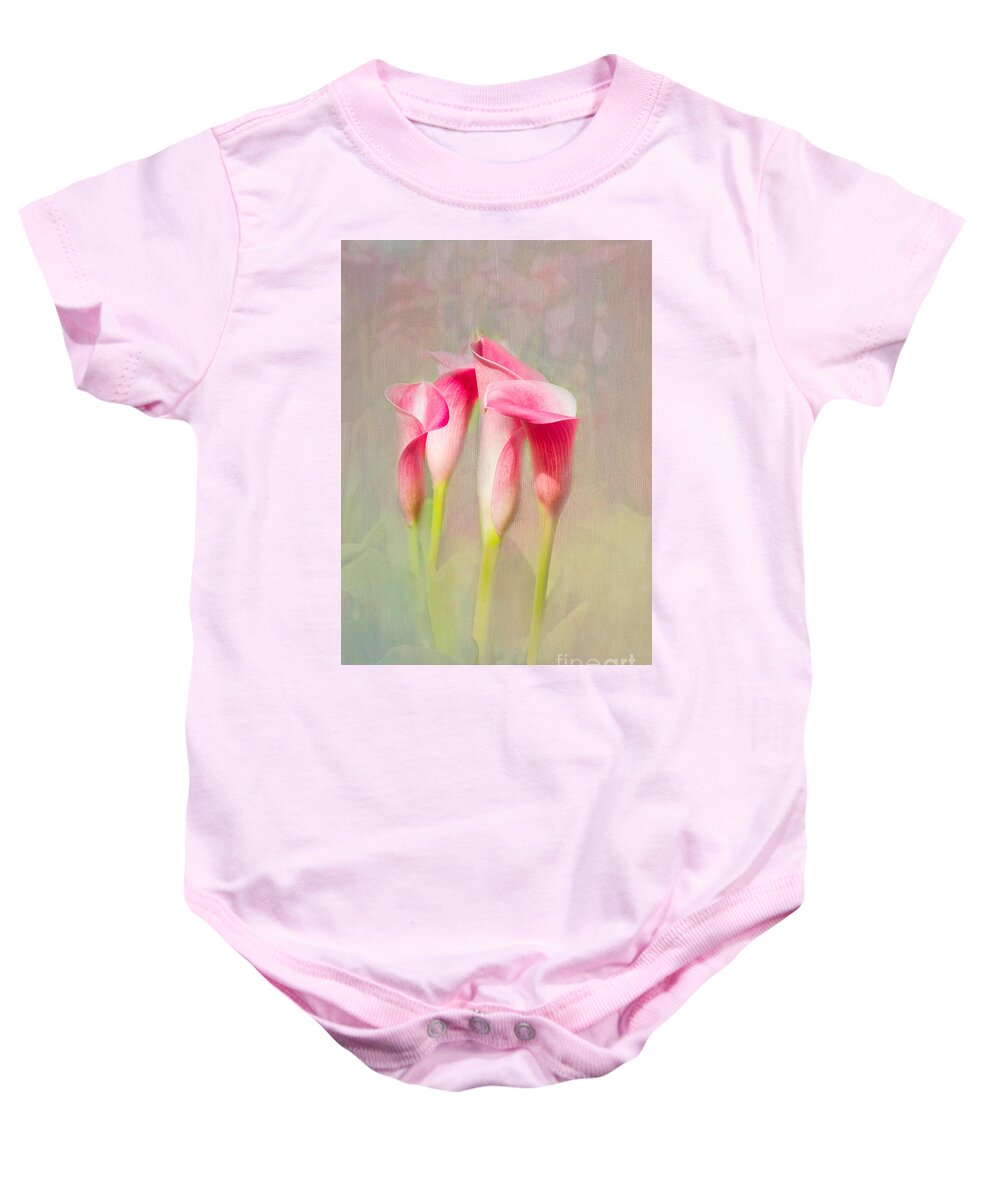 Calla Baby Onesie featuring the photograph Rising Up by Marilyn Cornwell