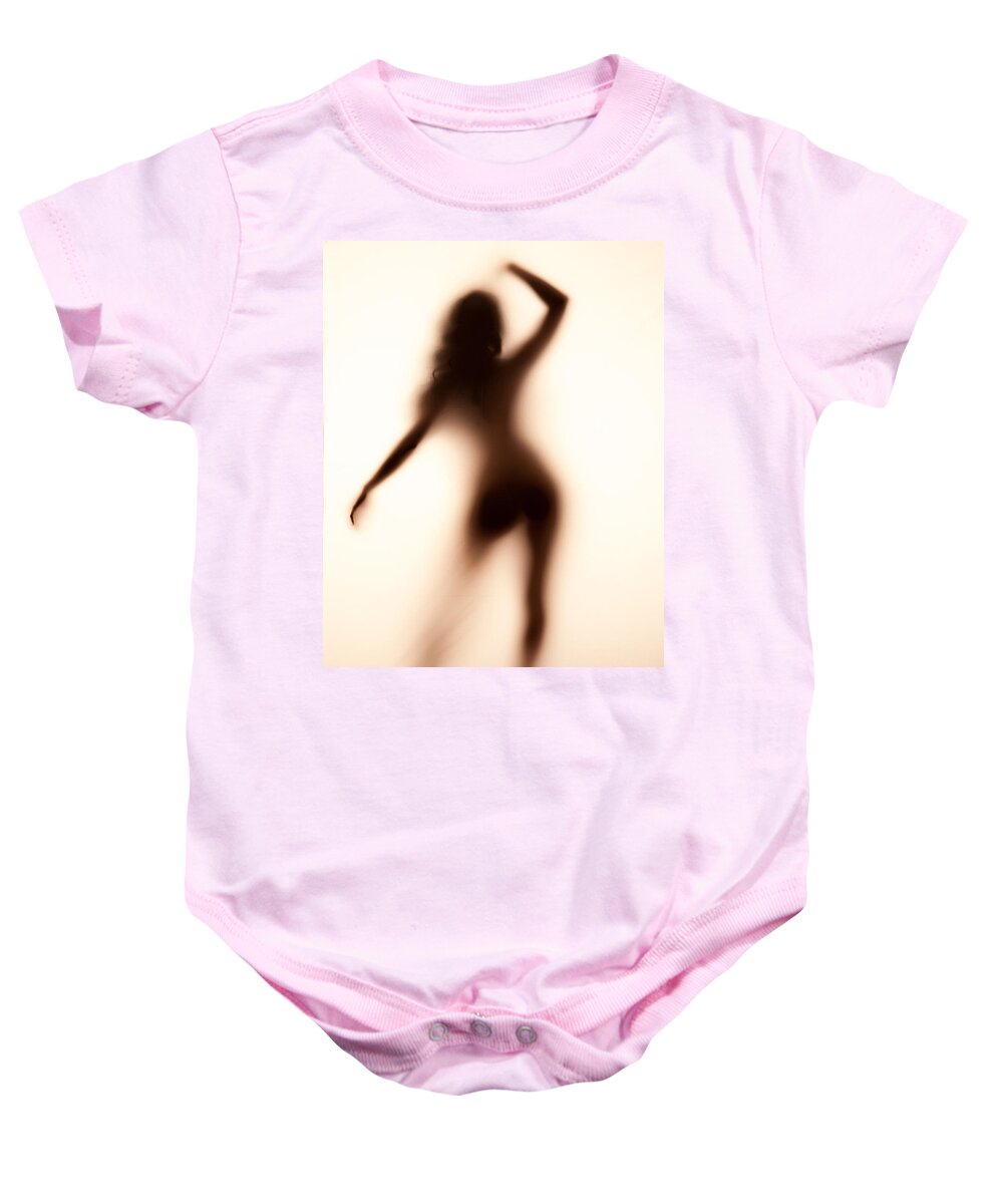 Silhouette Baby Onesie featuring the photograph Silhouette 117 by Michael Fryd
