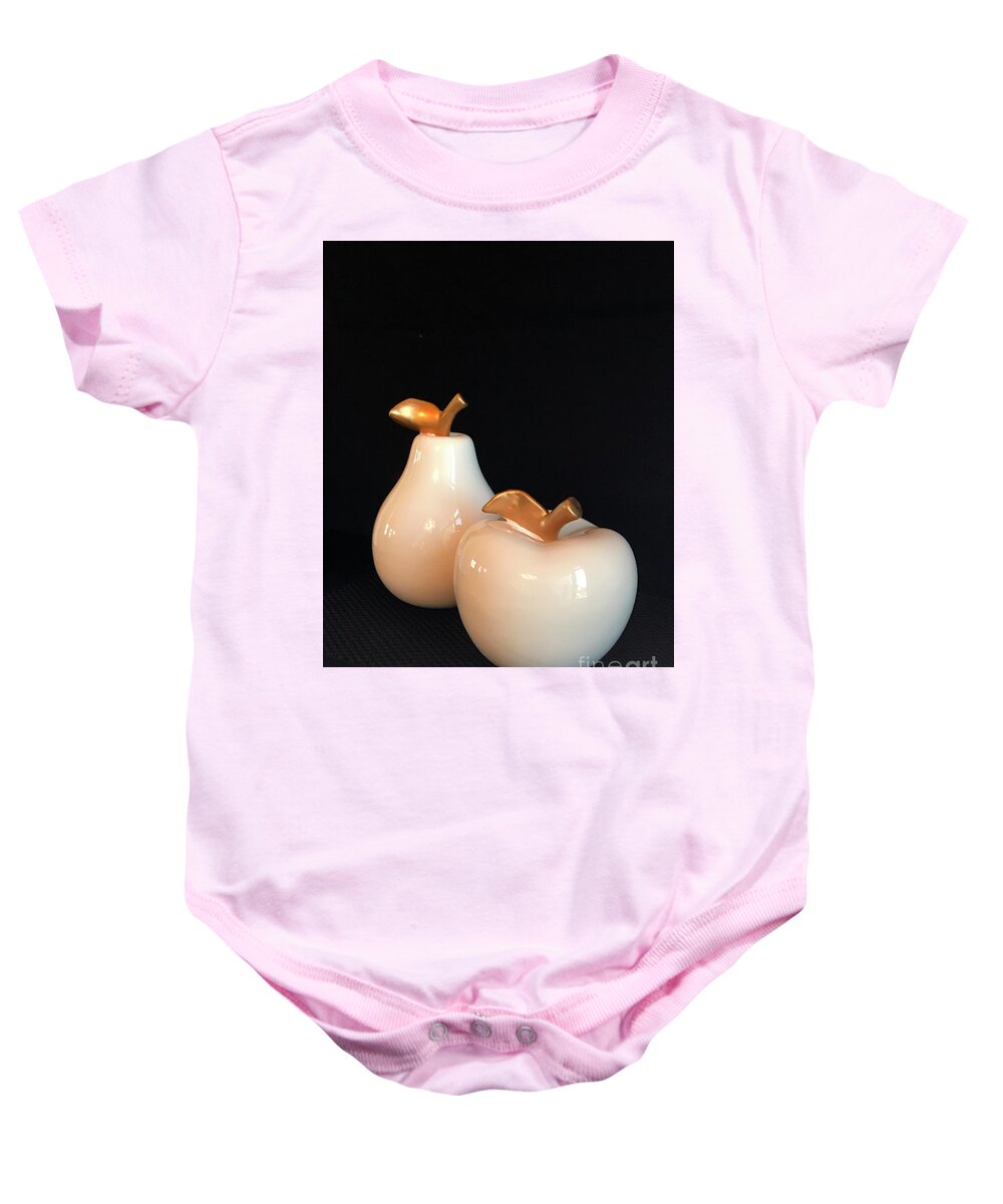 Still Life Baby Onesie featuring the photograph Simply Simple by Rick Locke - Out of the Corner of My Eye