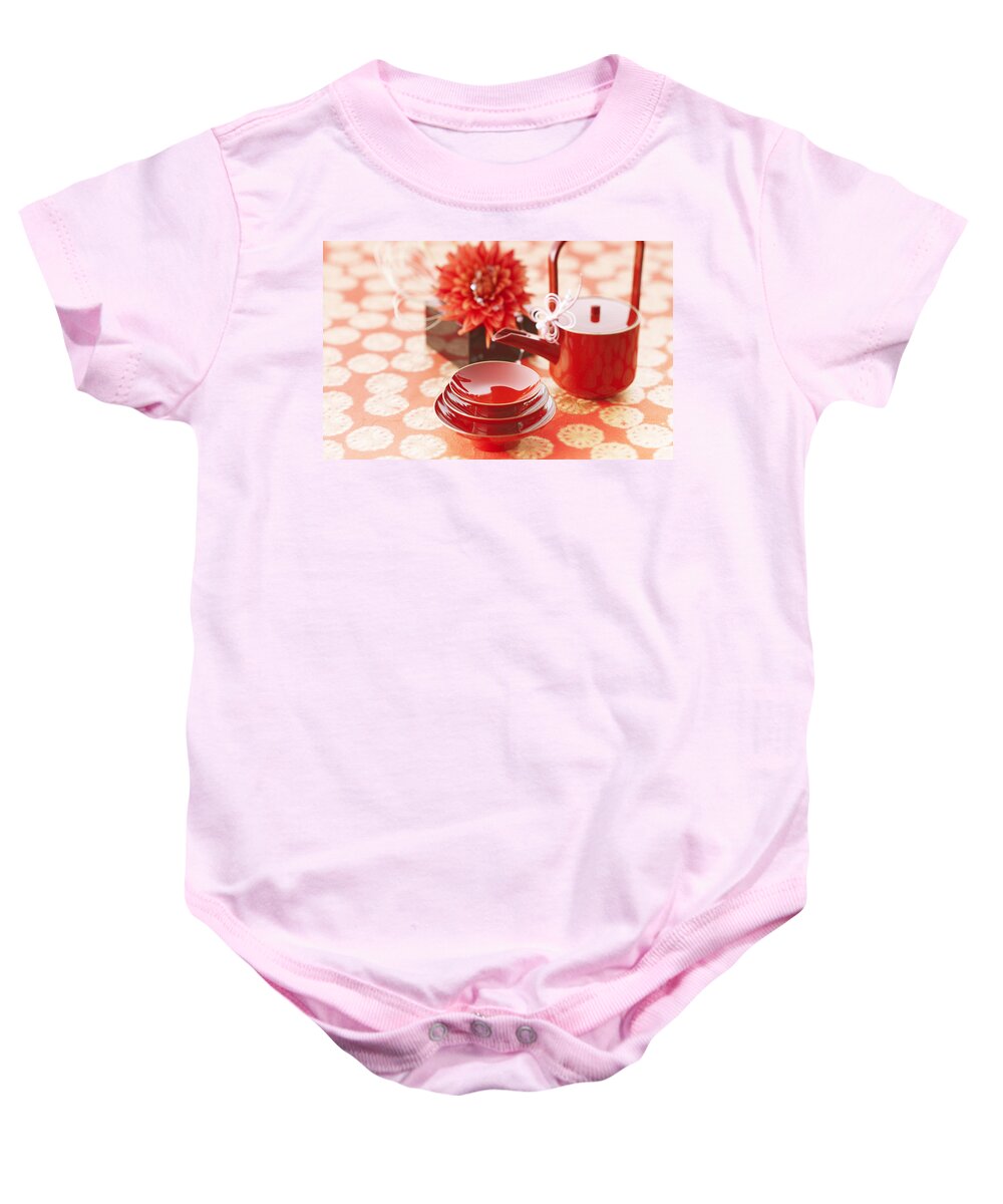 Still Life Baby Onesie featuring the photograph Still Life by Jackie Russo