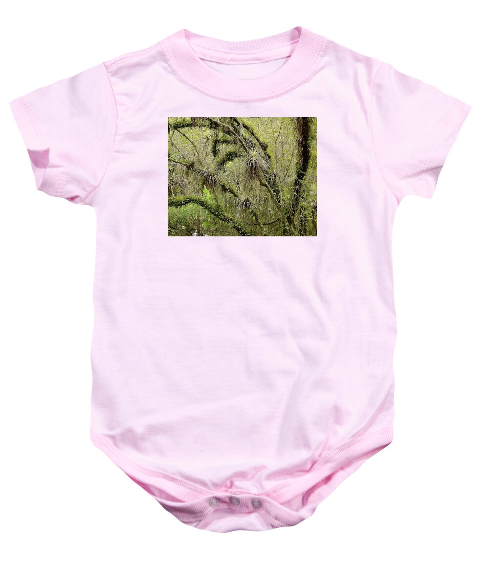 Everglades Baby Onesie featuring the photograph The Air That I Breathe by Carol Bradley