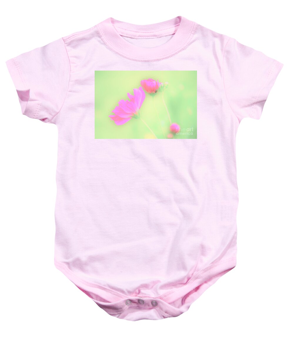 Flowers Baby Onesie featuring the photograph The Beauty Before Me by Merle Grenz