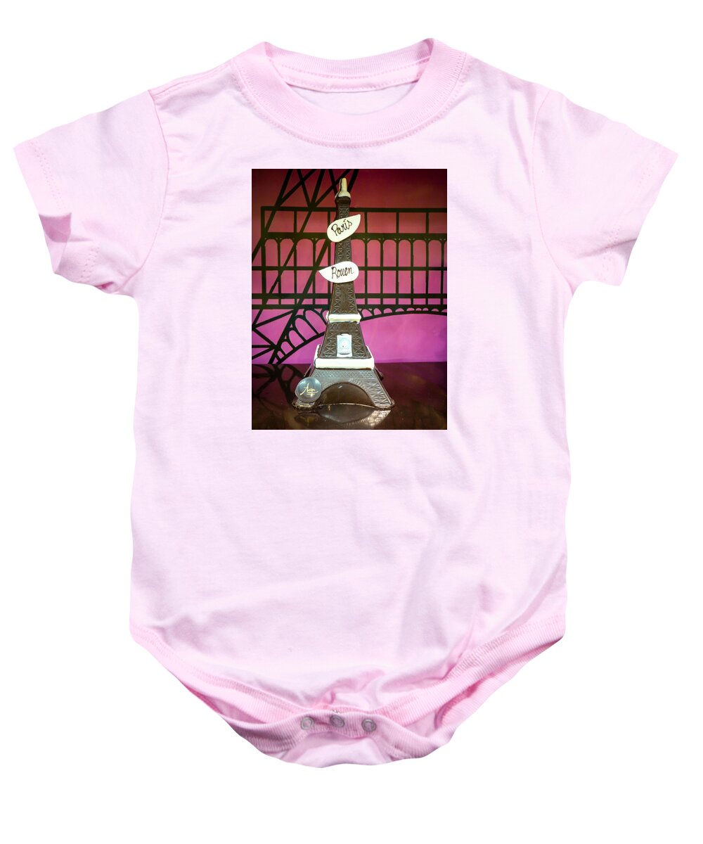 France Baby Onesie featuring the photograph Tour de Chocolat by Pamela Newcomb