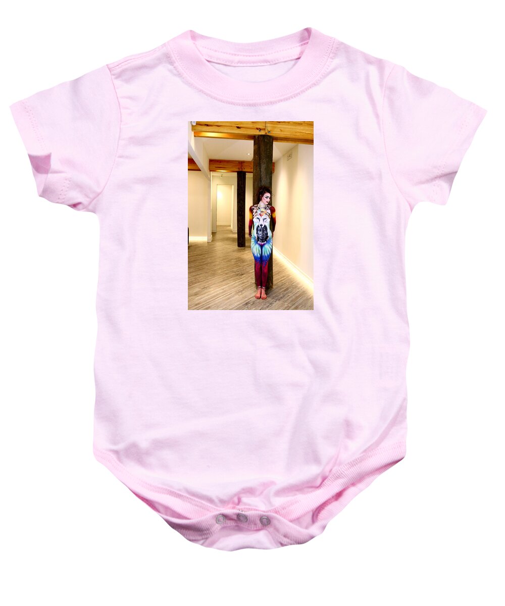 The Healthcare Gallery Baby Onesie featuring the photograph Triumphant I by Cully Firmin