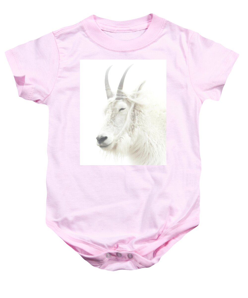 When Baby Onesie featuring the photograph When The Wind Blows Cold by Brian Gustafson