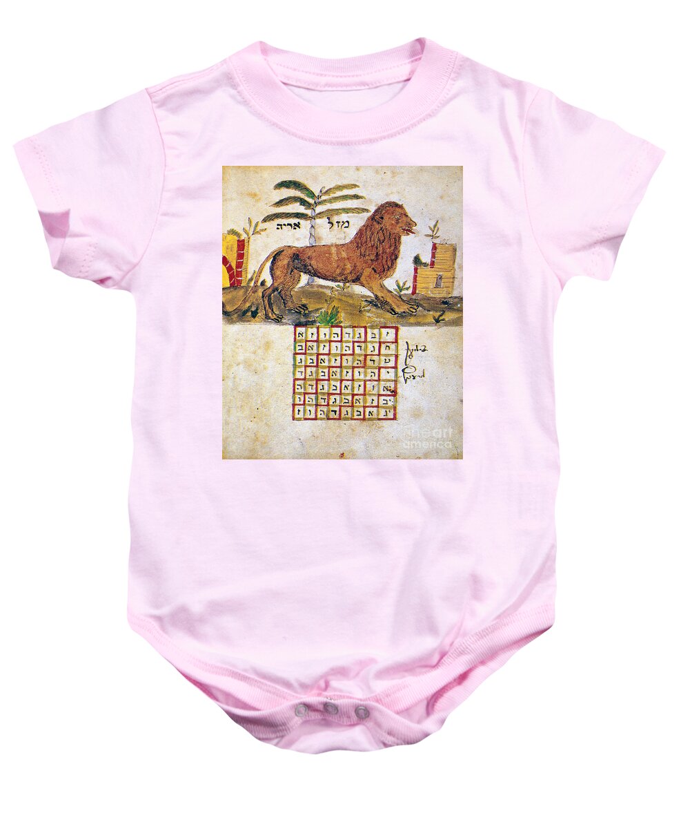 1716 Baby Onesie featuring the photograph Zodiac Sign: Leo, 1716 by Granger