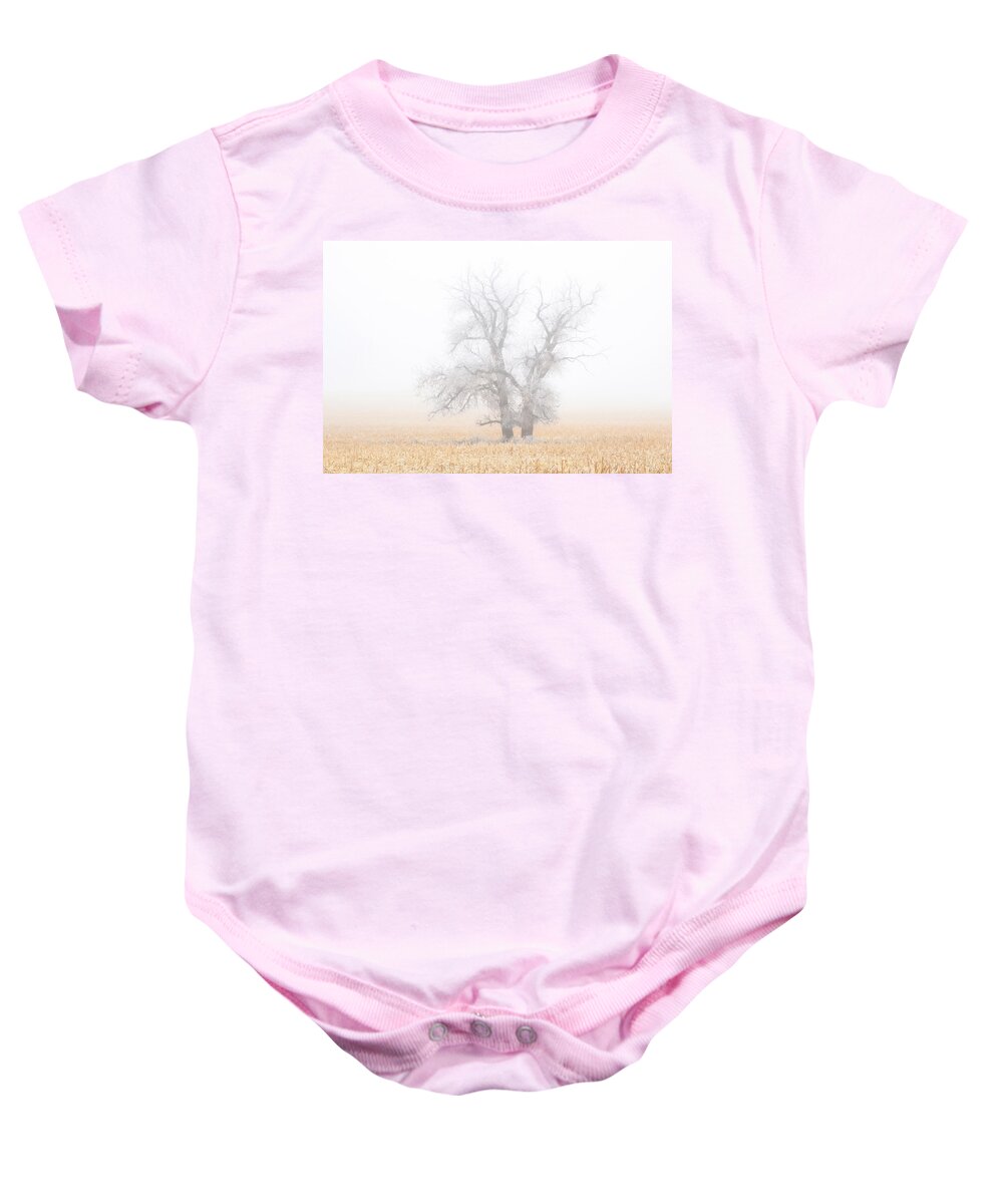 Fog Baby Onesie featuring the photograph Last Man Standing #1 by Darren White