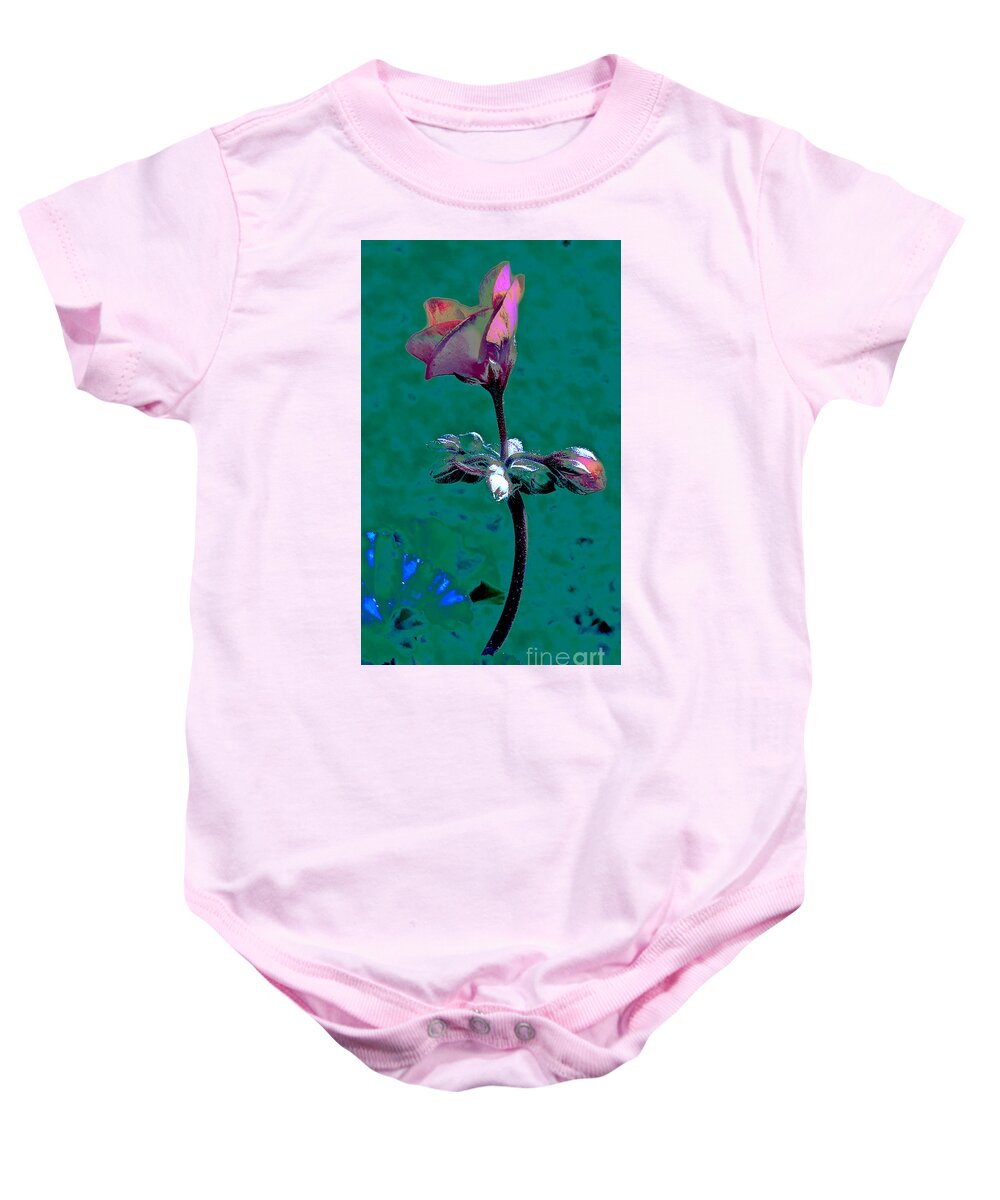 Creative Baby Onesie featuring the photograph Calista by Dani McEvoy