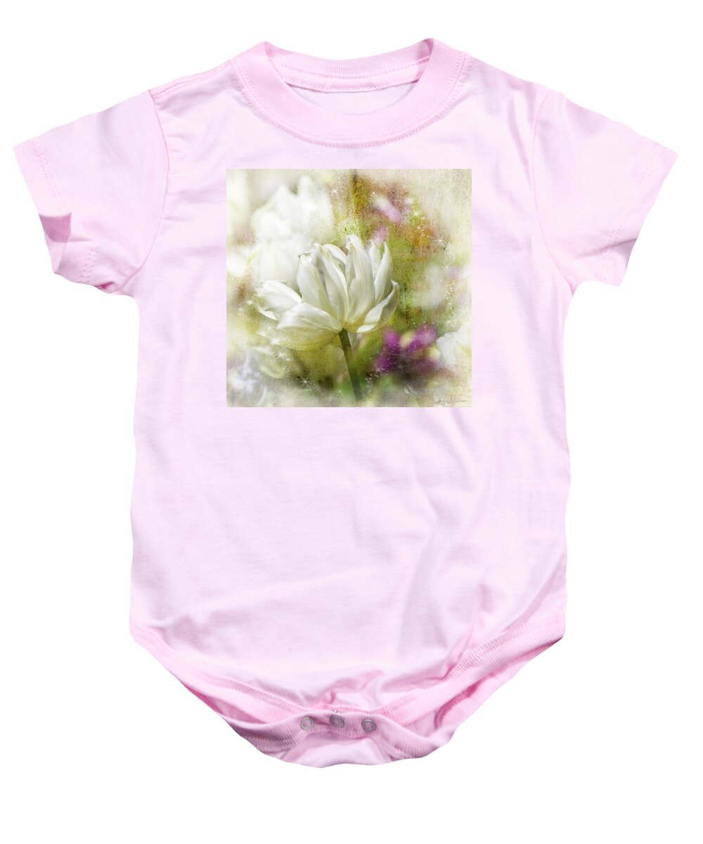 Floral Baby Onesie featuring the photograph Floral Dust by John Rivera