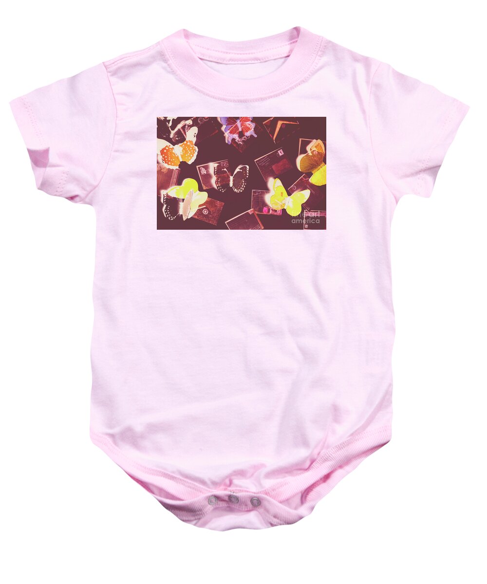 Shabby Baby Onesie featuring the photograph Subconscious messages by Jorgo Photography