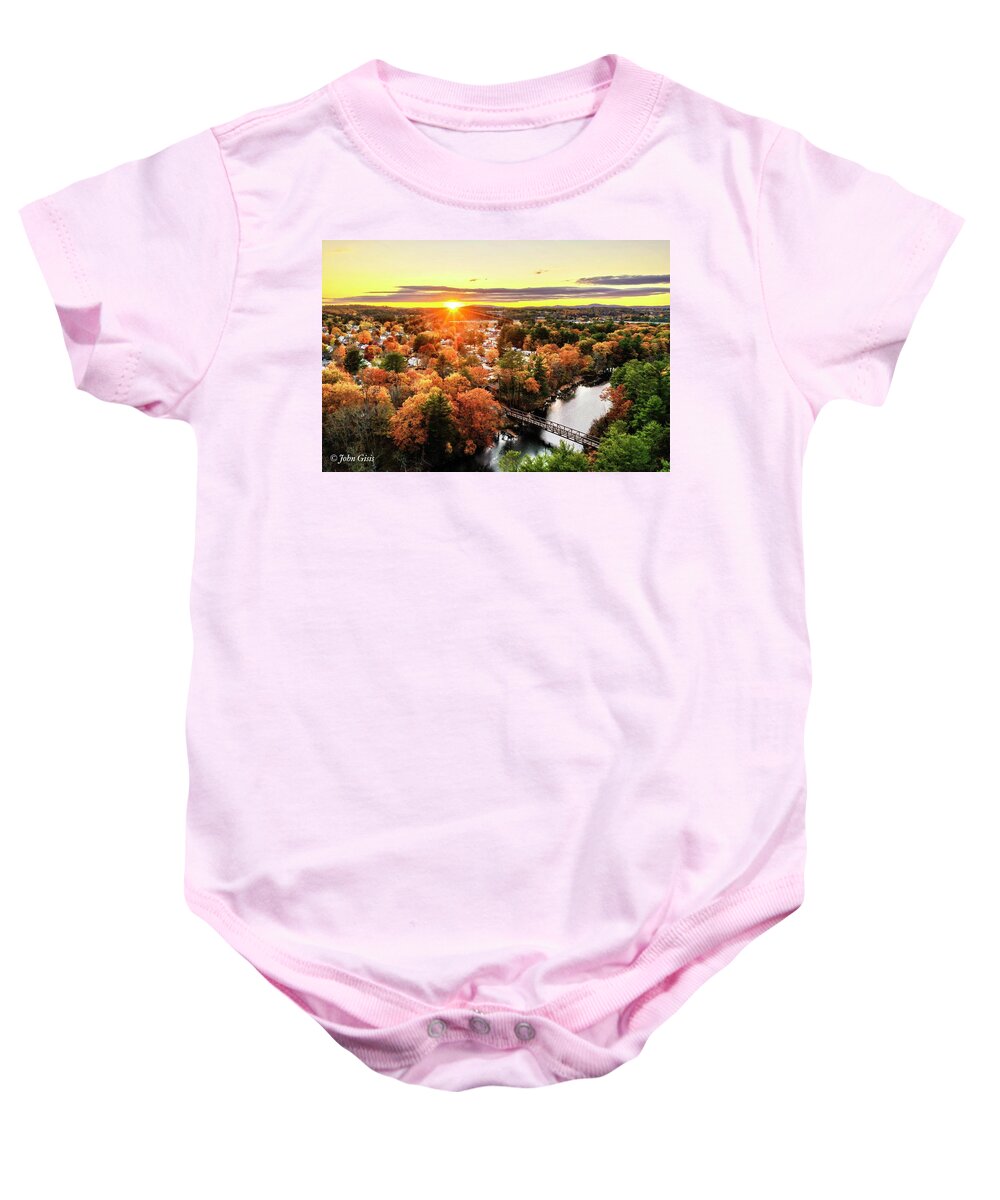  Baby Onesie featuring the photograph Fall #3 by John Gisis