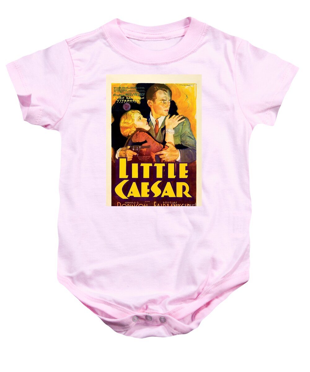 Little Baby Onesie featuring the photograph Little Caesar Edward G.Robinson by Action