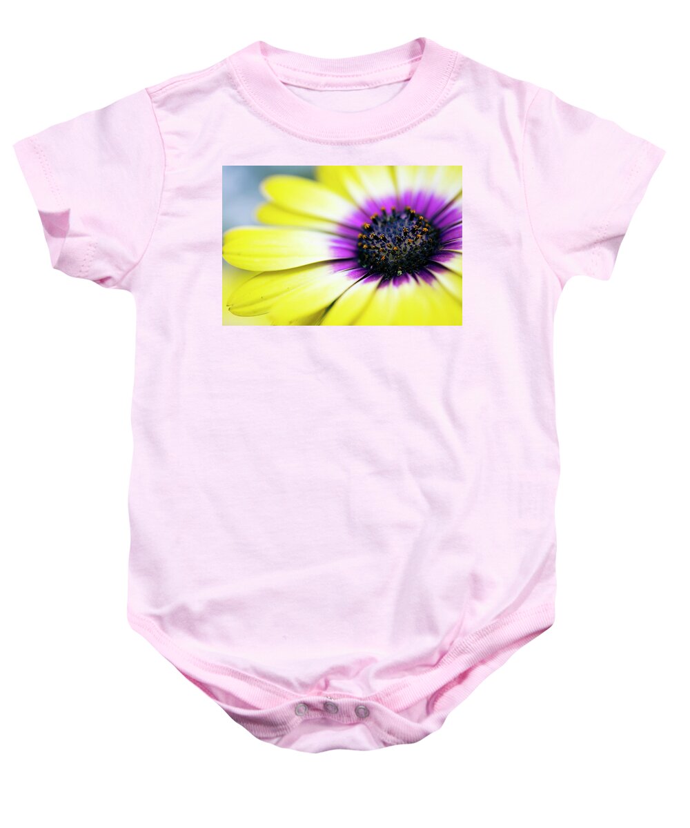 Wall Art Baby Onesie featuring the photograph Street Flower of New York City 1 by Marlo Horne