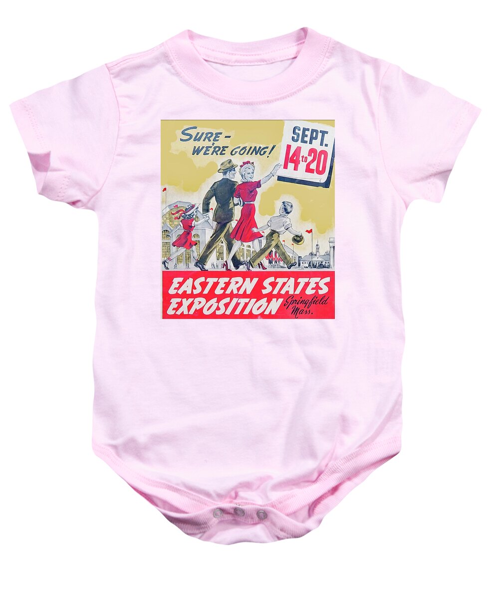 Eastern State Baby Onesie featuring the photograph The Big Show by Imagery-at- Work