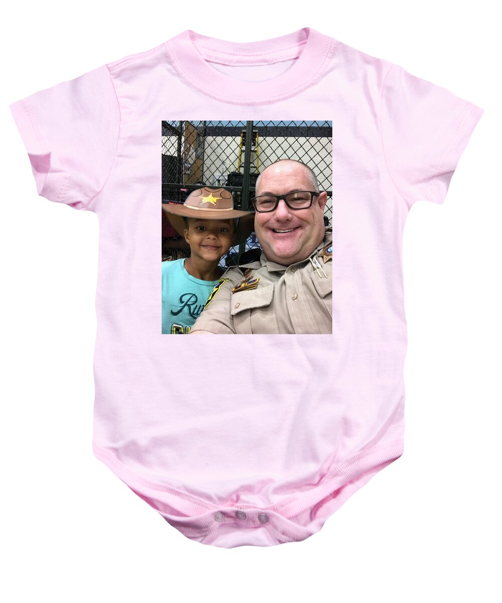 Selfie Baby Onesie featuring the photograph Why I Love My Job by Lee Darnell