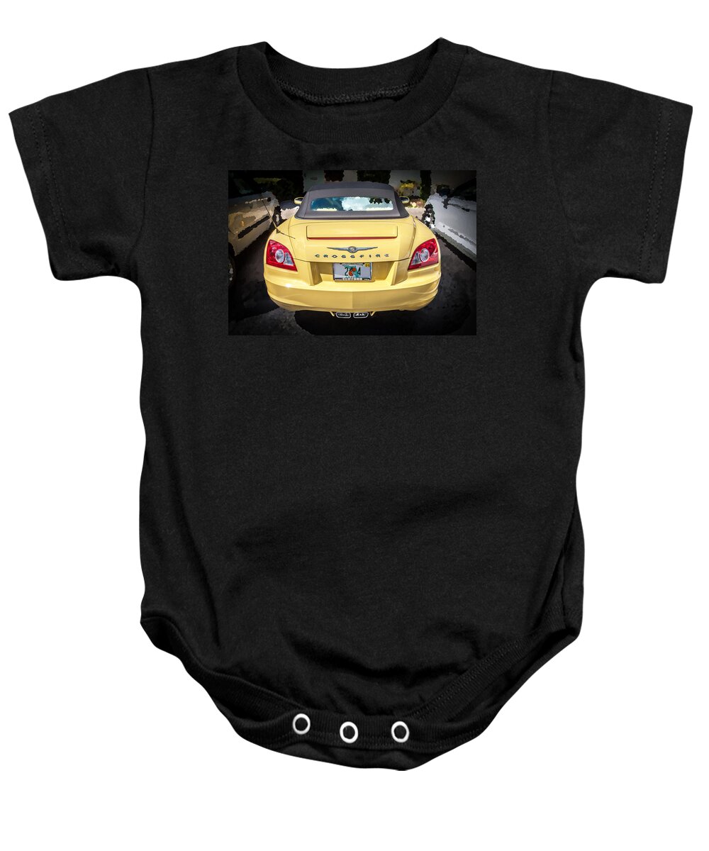 2008 Chrysler Baby Onesie featuring the photograph 2008 Chrysler Crossfire Convertible #1 by Rich Franco