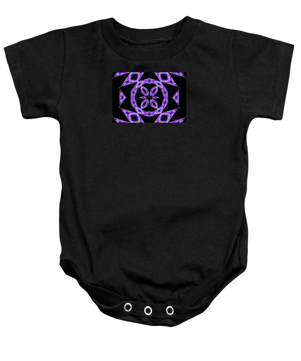 Reflections Baby Onesie featuring the digital art Reflections by Mike Breau