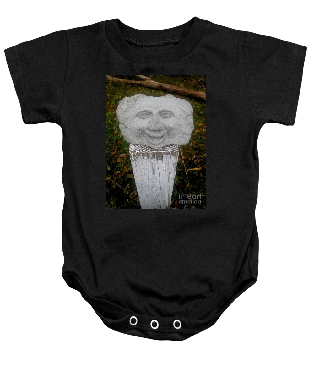Fence Post Baby Onesie featuring the photograph Sunrise #1 by Joseph Yarbrough