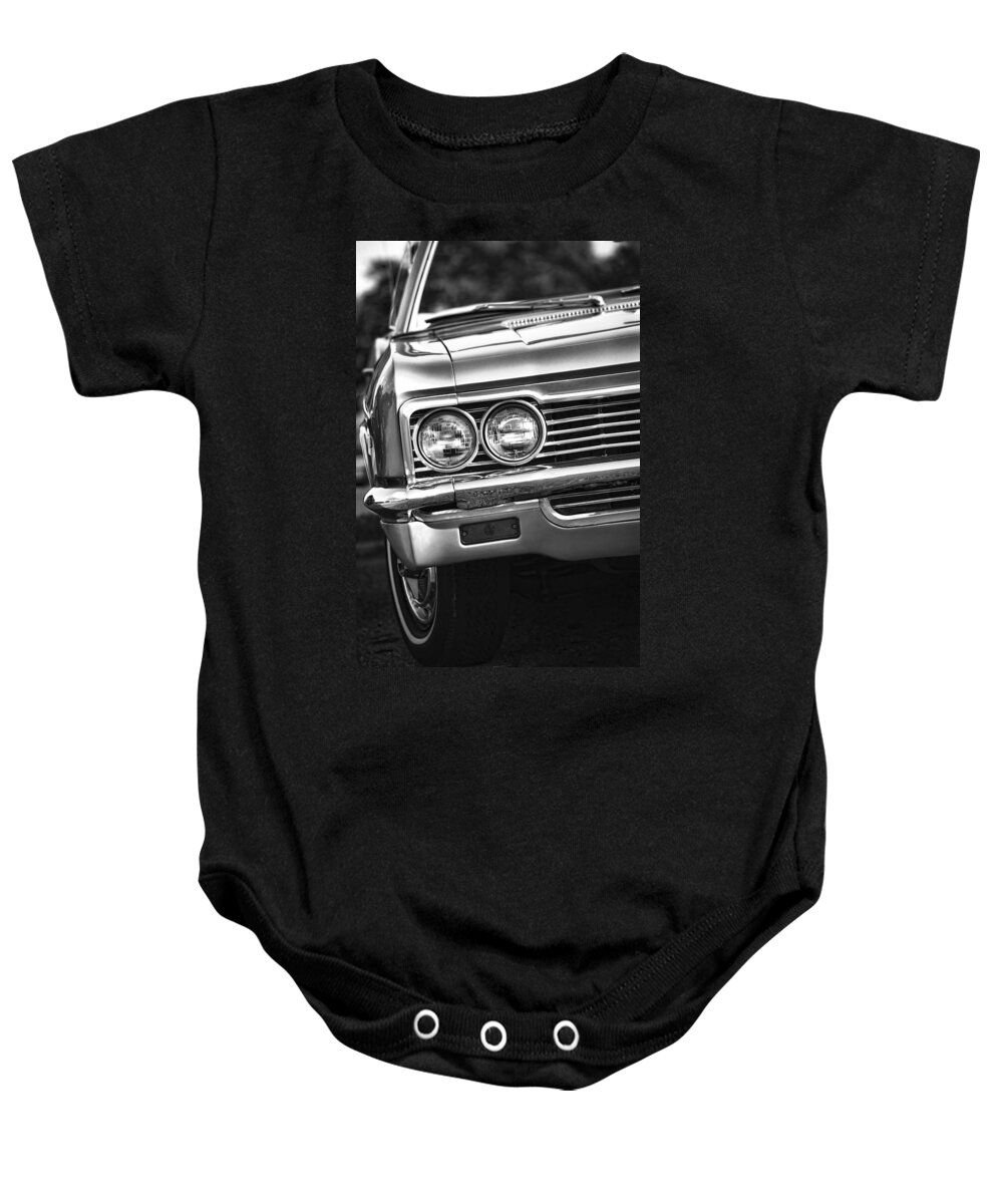 1966 Baby Onesie featuring the photograph 1966 Chevy Impala SS Convertible by Gordon Dean II