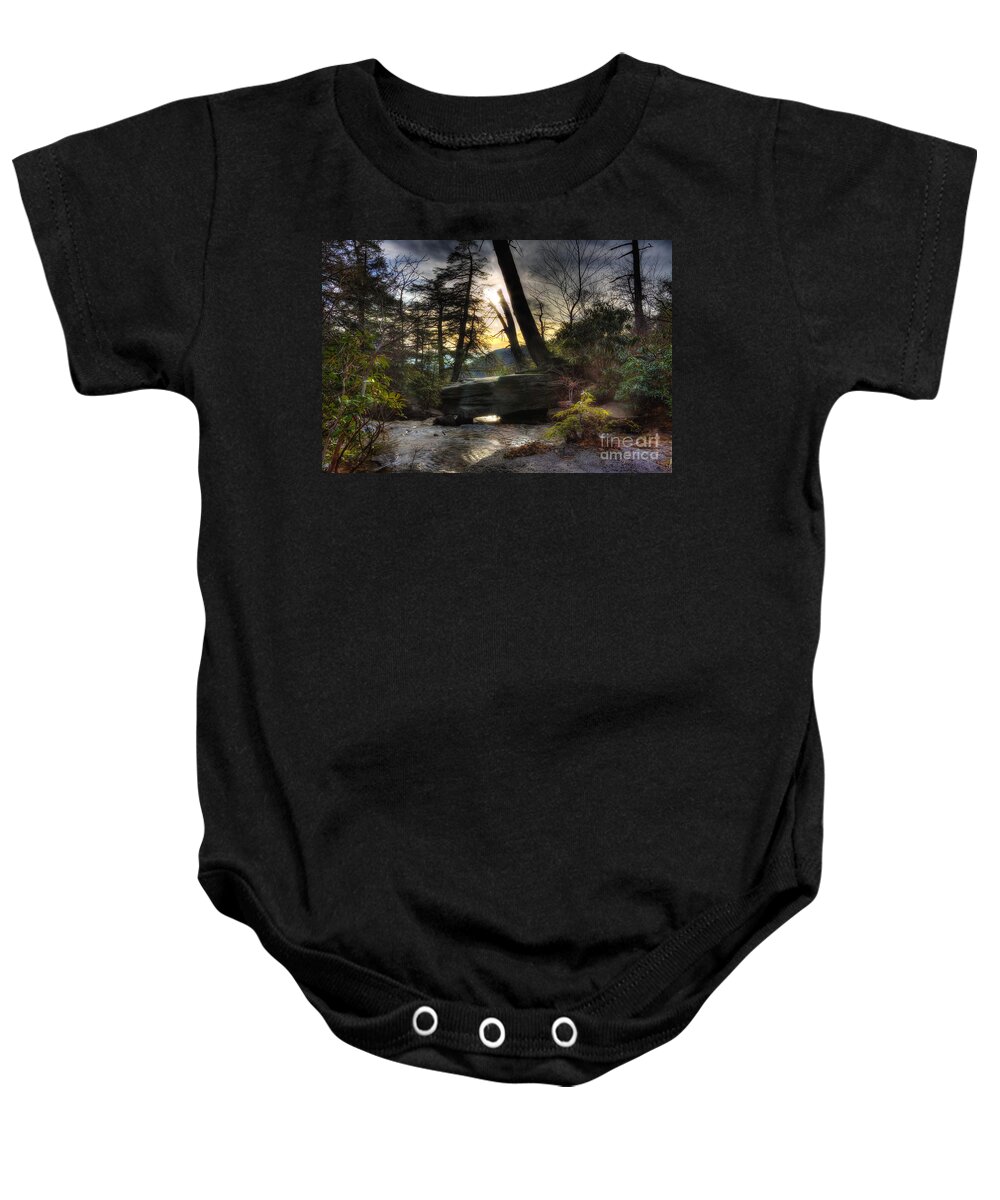 Sam's Point Baby Onesie featuring the photograph Perfect Ending #2 by Rick Kuperberg Sr