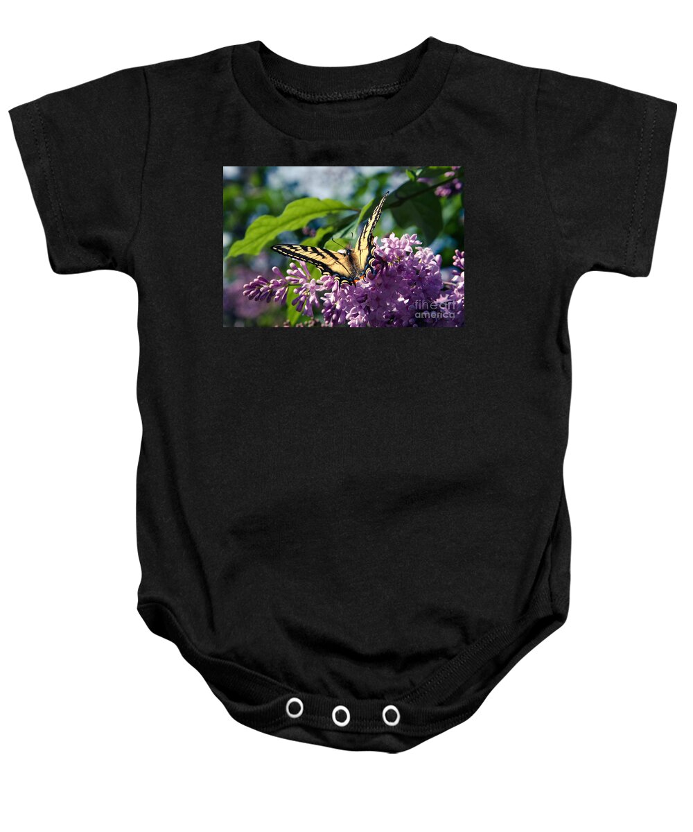 Butterfly Baby Onesie featuring the photograph Expectation of the Dawn #2 by Sharon Mau