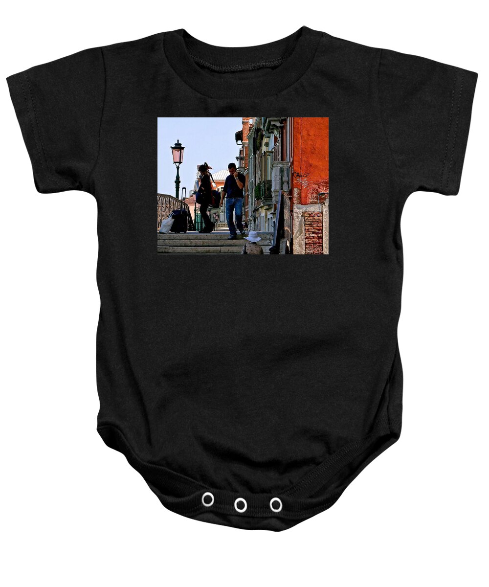 Venice Baby Onesie featuring the photograph A Beautiful Day by Ira Shander