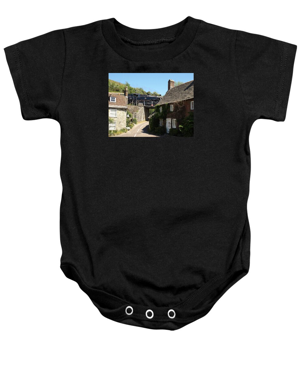 Uk Baby Onesie featuring the photograph A Snapshot In Time by Richard Denyer
