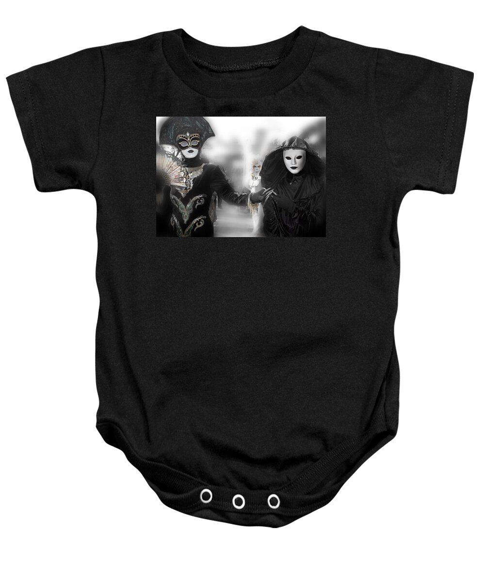 Portrait Baby Onesie featuring the photograph Always Left Behind by Denise Dube
