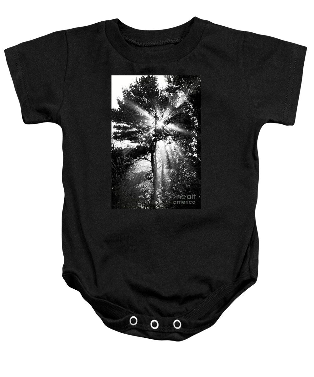 Sun Baby Onesie featuring the photograph Angel Sun by Loni Collins