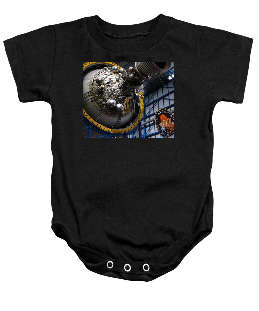 Apollo Mission Baby Onesie featuring the photograph Apollo Mission Space Craft by David Lee Thompson