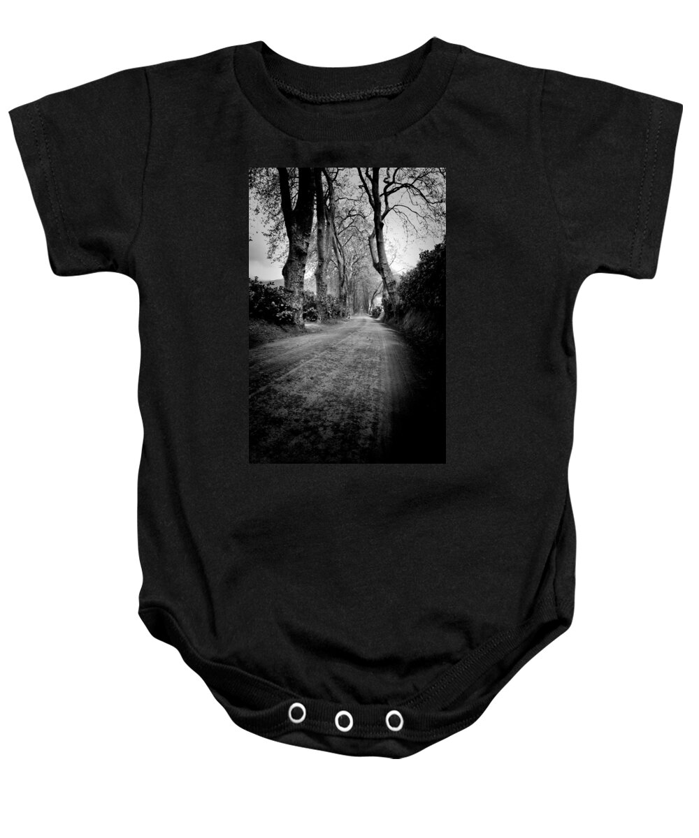 Acores Baby Onesie featuring the photograph Back Road East by Joseph Amaral