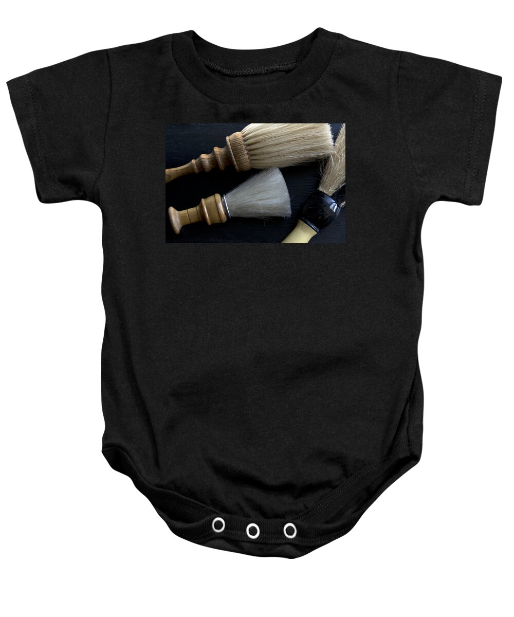 Barber Baby Onesie featuring the photograph Barber Shop 14 by Angelina Tamez