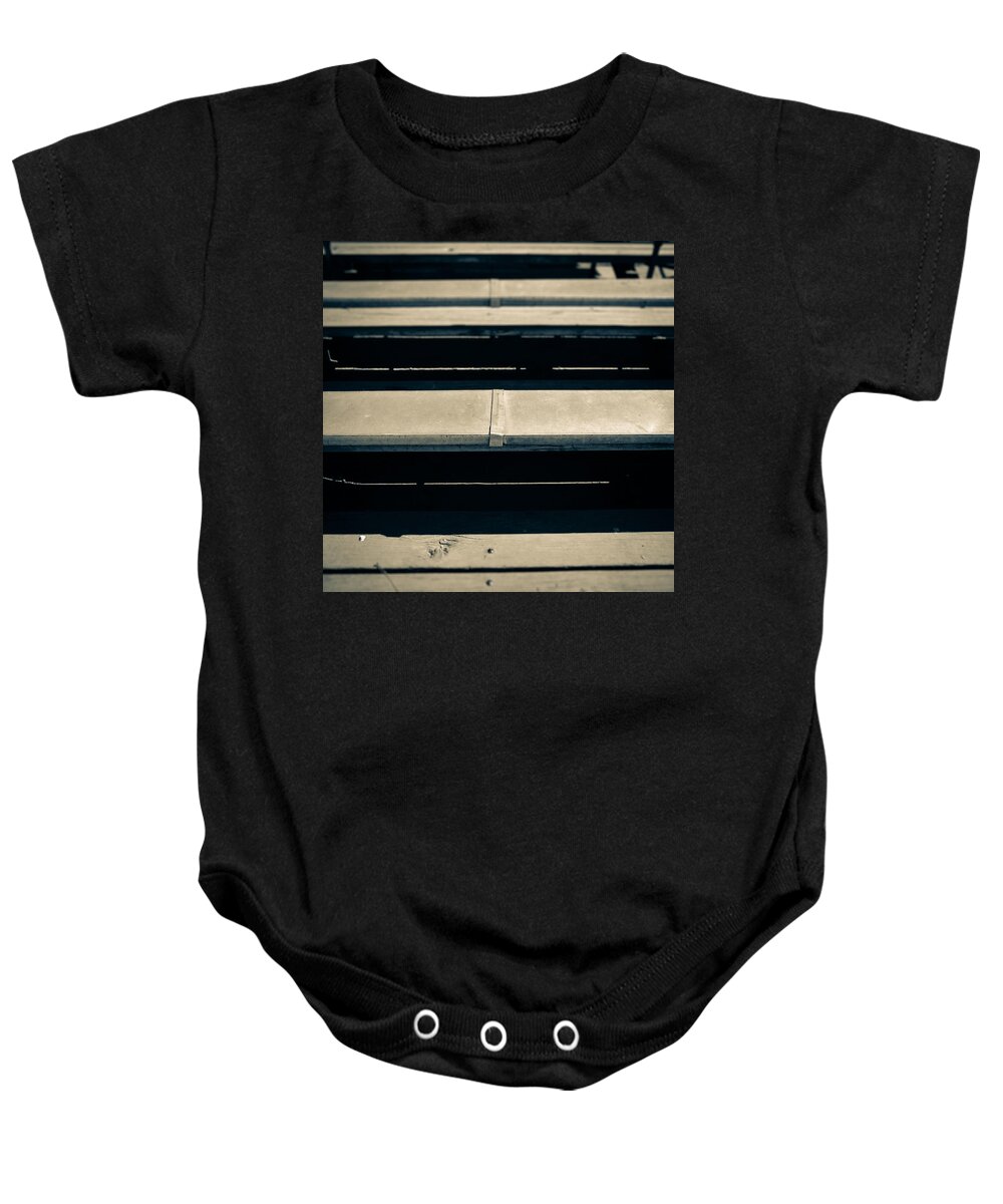 Cal Ripkin Baby Onesie featuring the photograph Baseball Field 5 by Yo Pedro