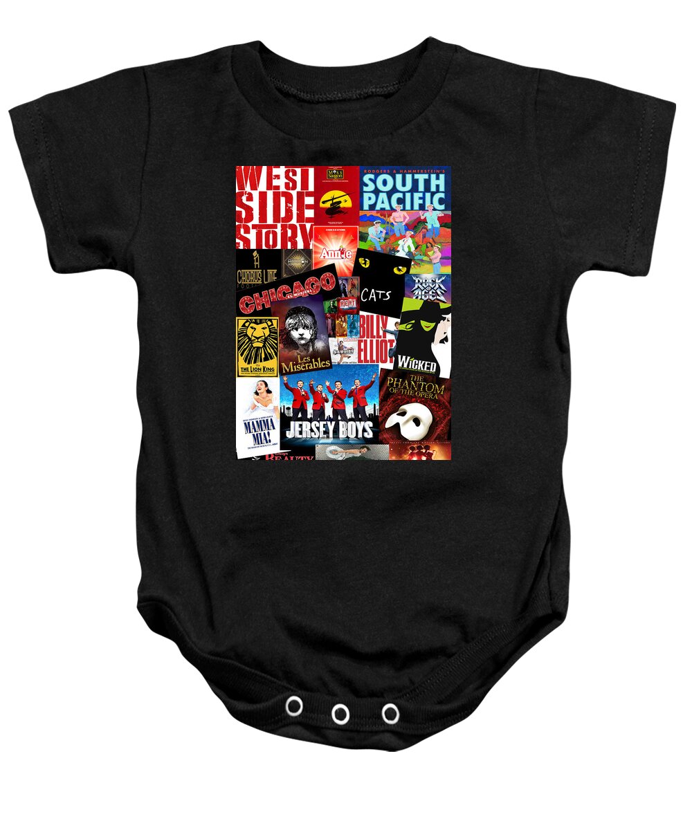 Broadway Baby Onesie featuring the photograph Broadway 1 by Andrew Fare