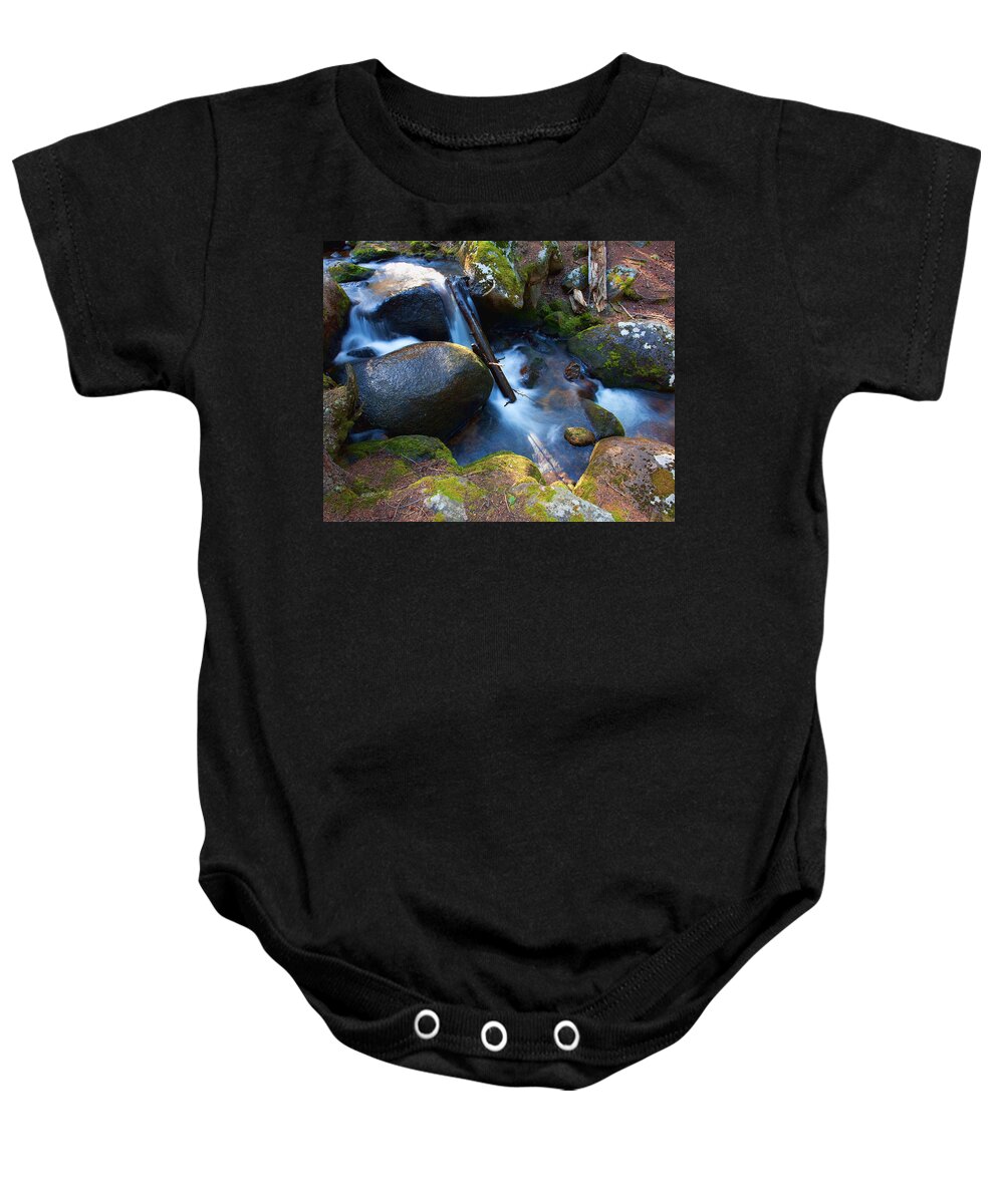 Rivers & Streams Photograph Baby Onesie featuring the photograph Chicago Creek #3 by Jim Garrison