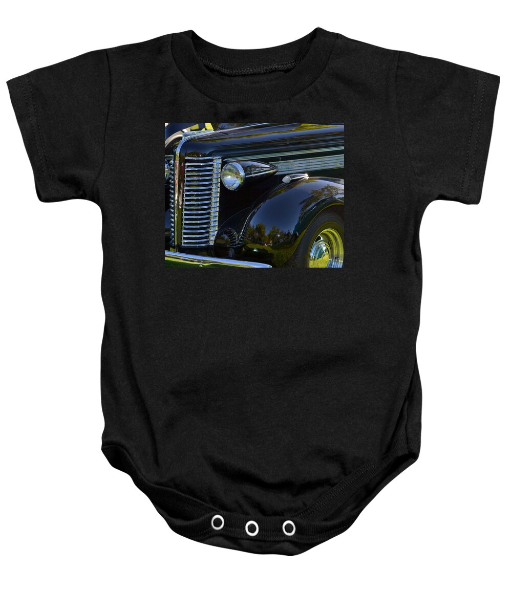  Baby Onesie featuring the photograph Classic Car-1 by Dean Ferreira
