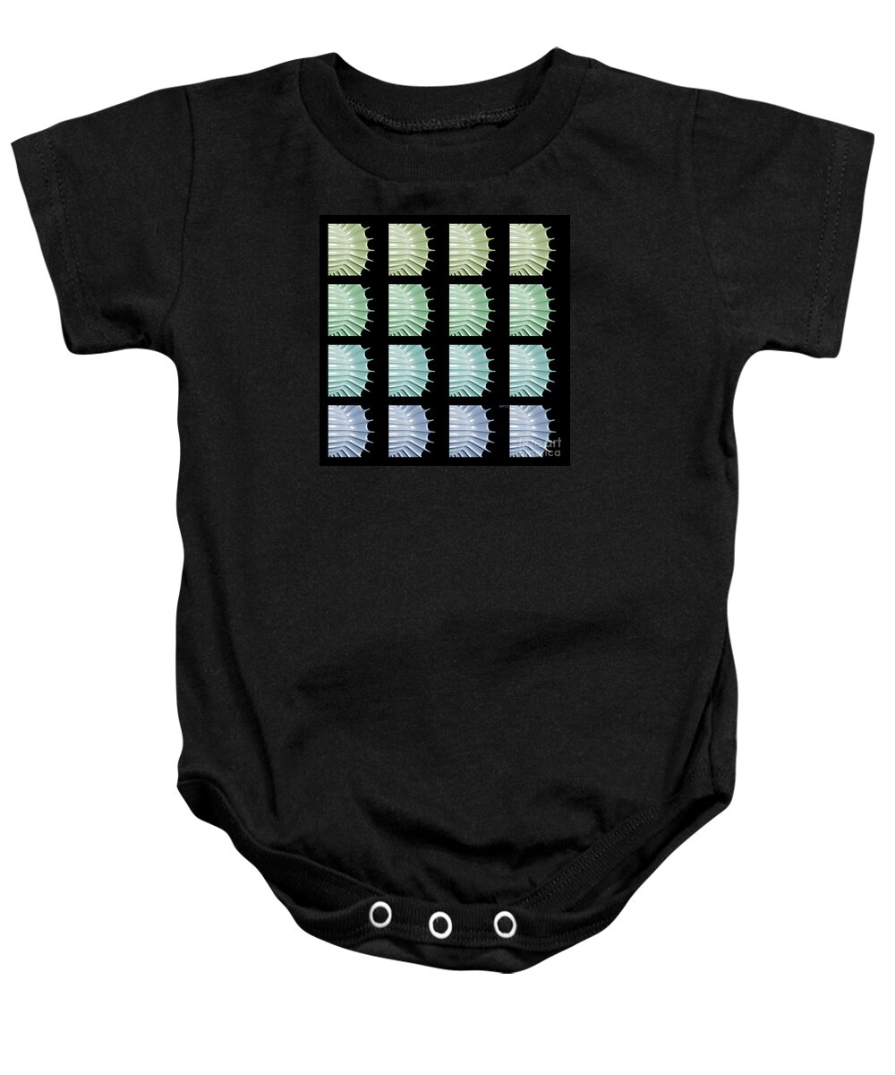 Color Baby Onesie featuring the digital art Color Scales by Phil Perkins