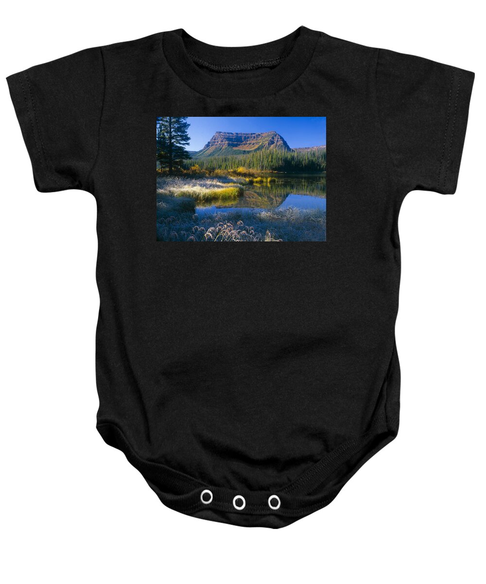 Trappers Lake Baby Onesie featuring the photograph Trapper's Lake Sunrise by Mark Miller