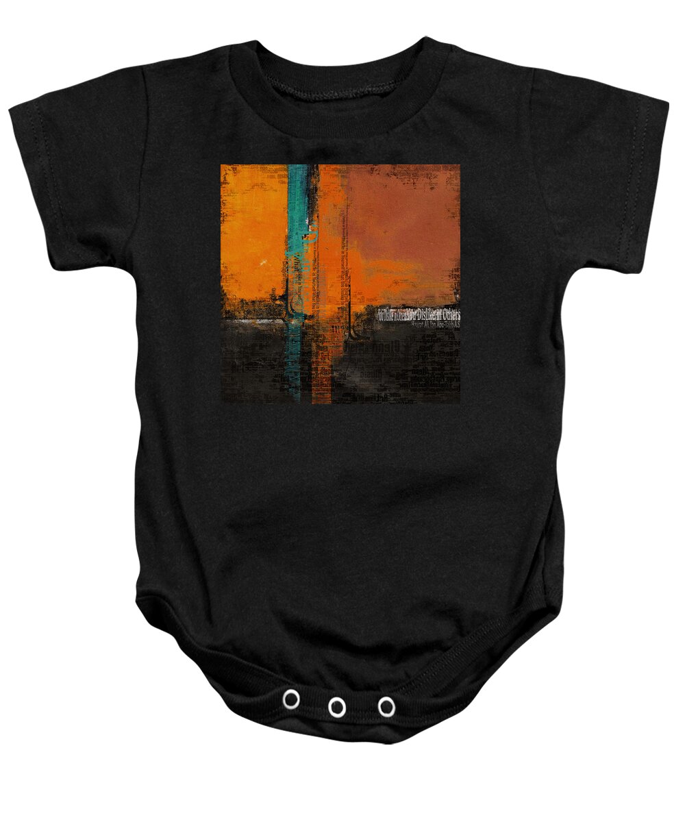 Hazrat Ali Baby Onesie featuring the painting Contemporary Islamic Art 052 B by Corporate Art Task Force