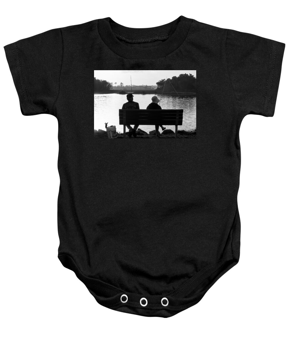 East Coast Baby Onesie featuring the photograph Contentment by Stefan Mazzola
