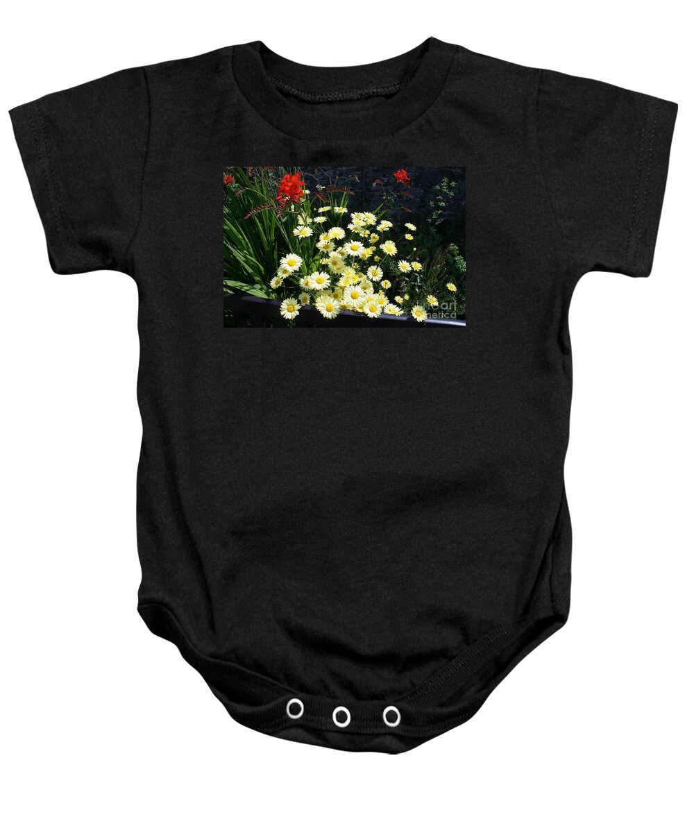 Floral Baby Onesie featuring the photograph Curiosity by Elena Perelman